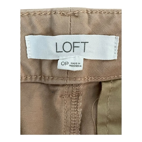 LOFT THE MONROE
SLIM Women's Tan Chinos pants Size OP - Picture 2 of 9